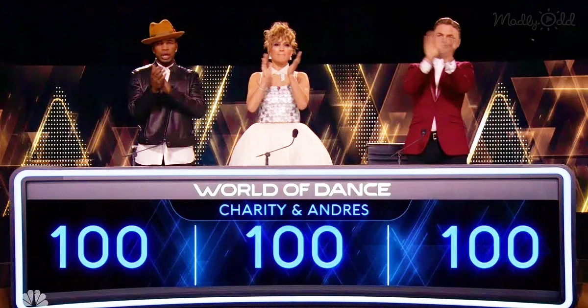 'Word of Dance' Duo Gets First-Ever Perfect Score & Brings the Judges to Their Feet