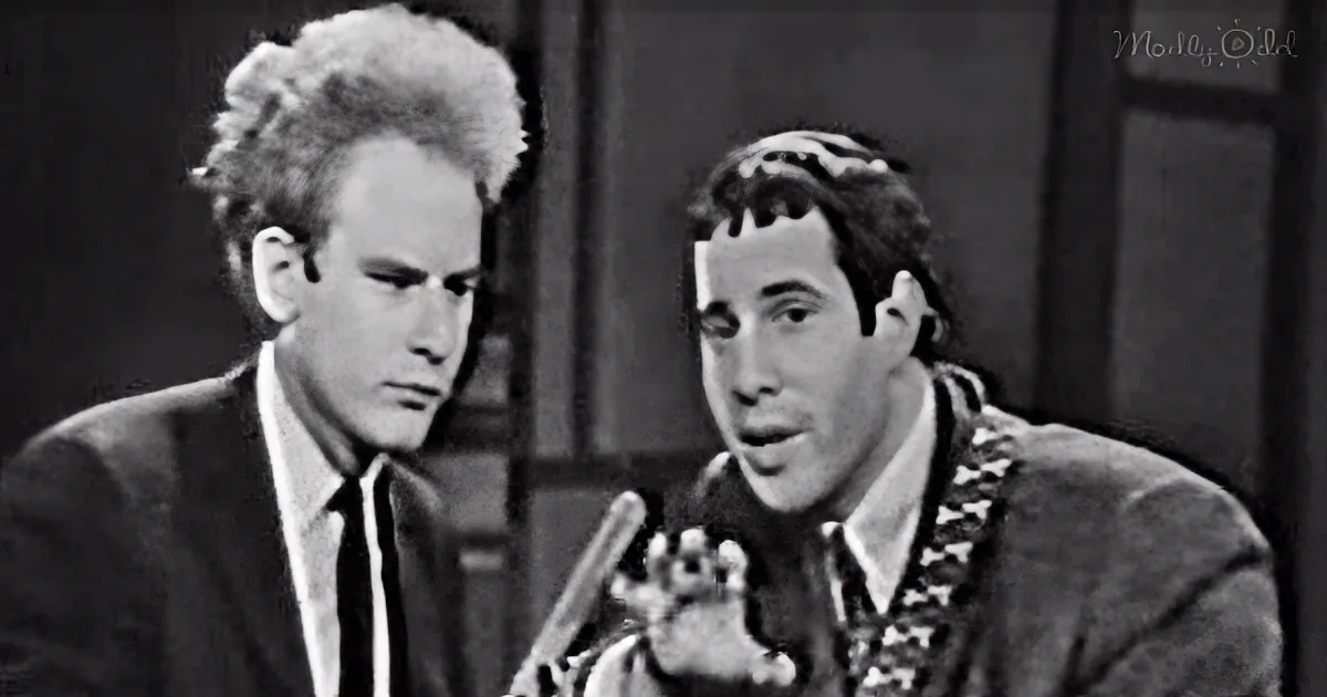 Two men are seated, one gesturing with hands, both in suits, in a black-and-white setting.