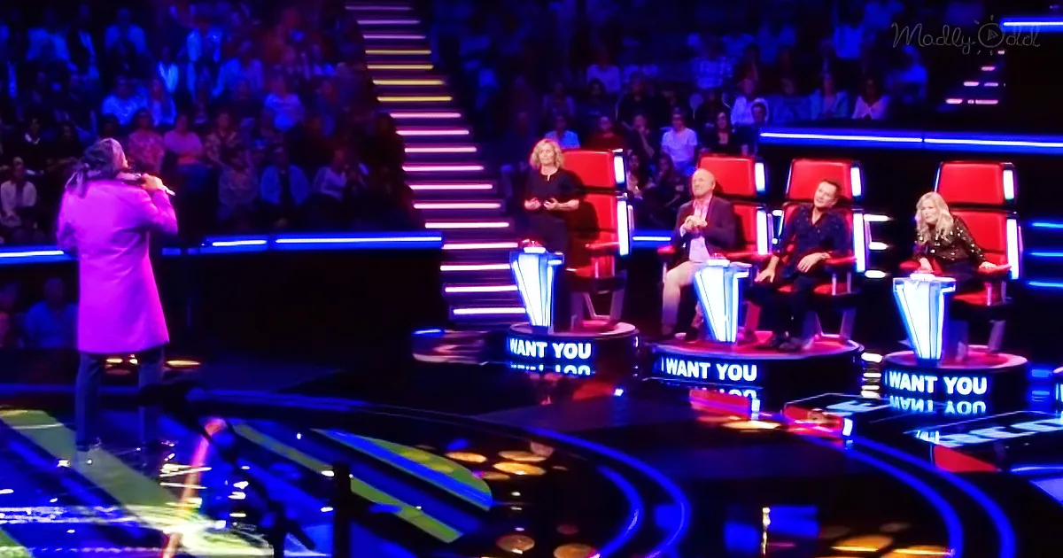69-Year-Old Sings Just 5 Words From 1966 Classic and All the Judges Hit Their Buzzers on the Voice Senior