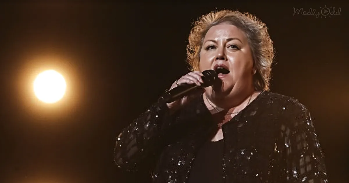 Everyone Chuckles as Farmer Walks on Stage Until Her Voice Blows Them Away