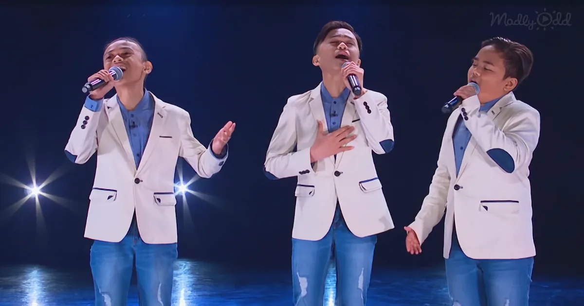 ''Tnt Boys' Explode on Stage With Powerful Voices -- but the Real Bombshell Is Right Behind Them'