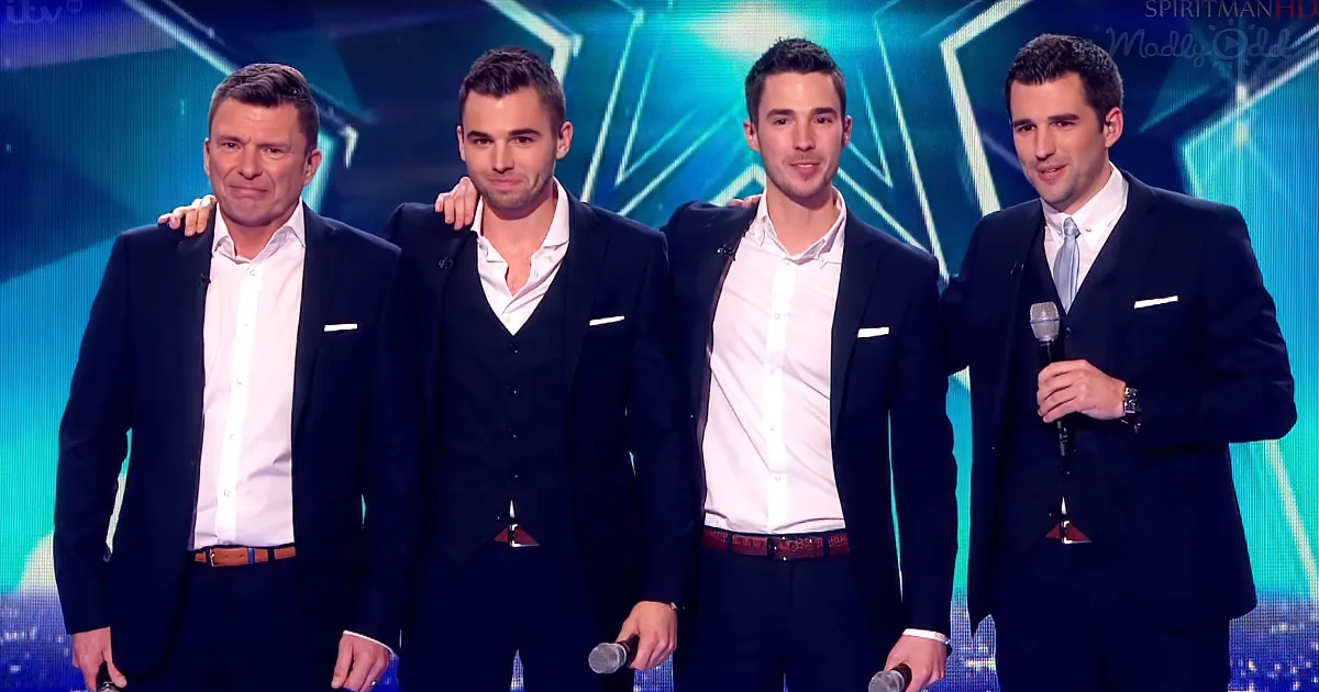 Dad and His Three Sons Move Judges to Tears After Emotional Performance of 'Father and Son'