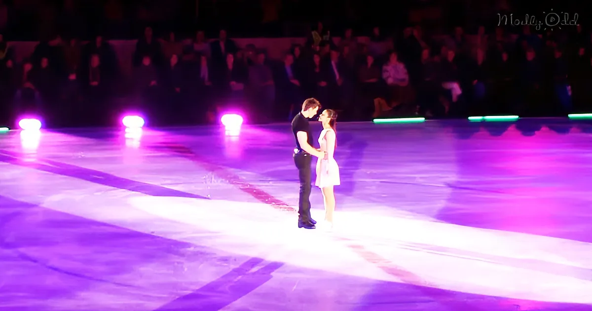 Couple Takes to the Ice -- Within Seconds, Their 'Dirty Dancing' Routine Makes Eyes Pop!