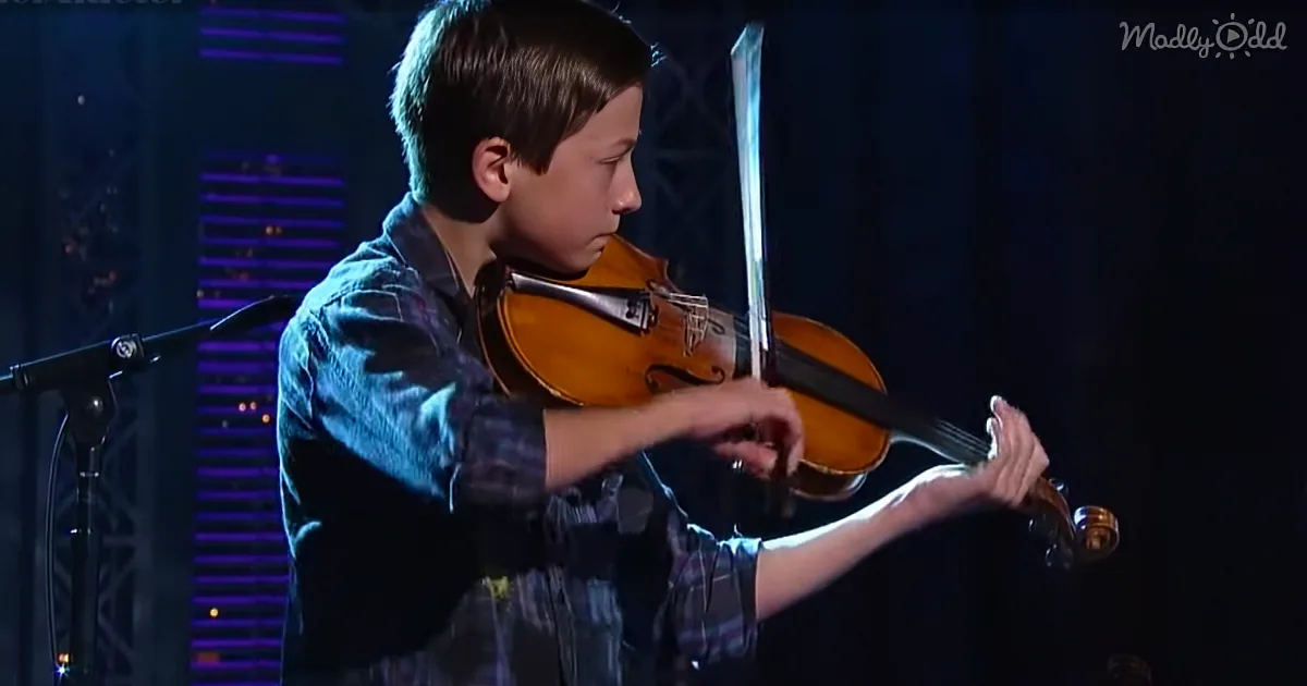 This Boy Must''ve Made a Deal With the Devil. His Fiddlin'' Left Me Flabbergasted!