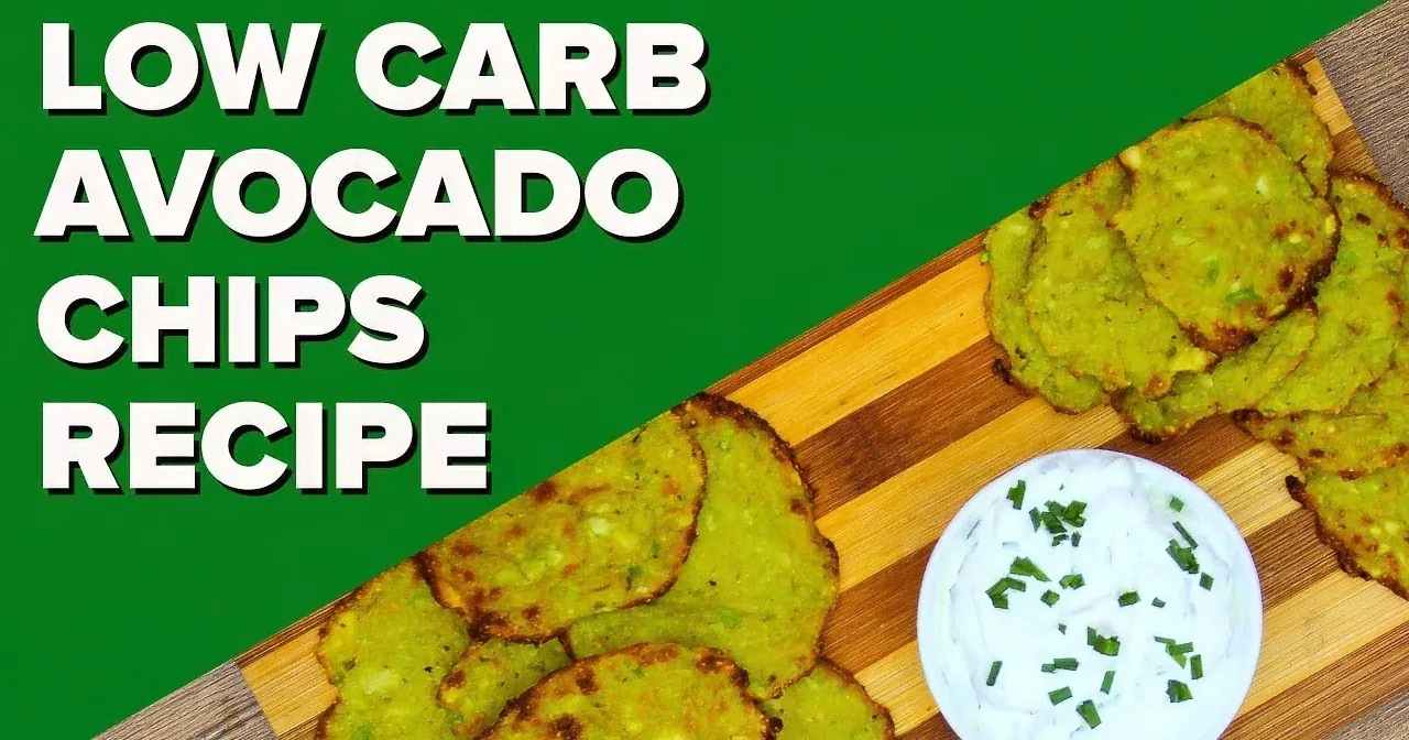 Satisfy Your Crispy Cravings With These Low-Carb Keto Avocado Chips