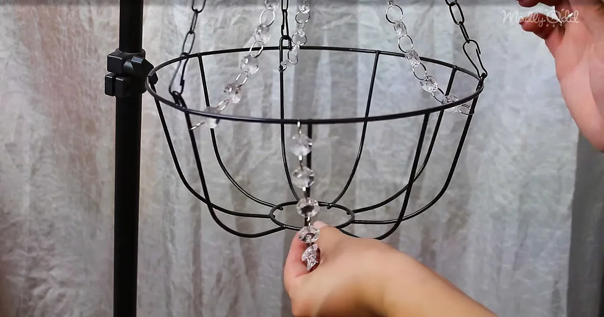 She Grabs a Wire Basket From the Dollar Store. What Creates Something Beyond Amazing