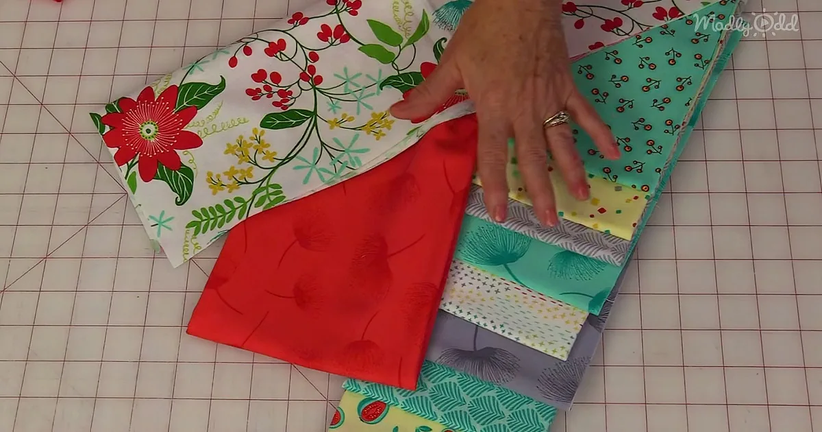 ''Half a Log Cabin Quilt'' Means It Takes Half the Time to Make! (Video)