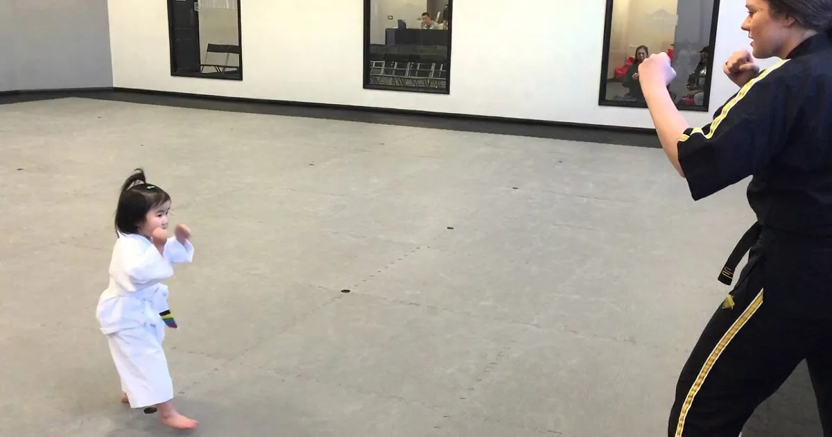 This Little Girl Faces Her Instructor and Starts Her Speech. What Happens Next? Adorable!