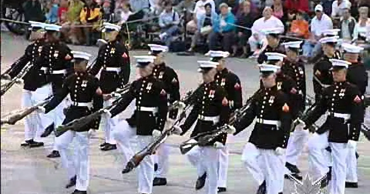 24 Marines Honor Their Fallen Brothers in Silence... but When They Do This? I Was Holding My Breath!