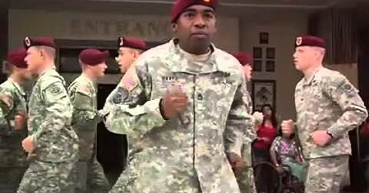 Soldier in the Front Began to Sing. but I Never Thought His Friends Would Do This Next! Amazing!