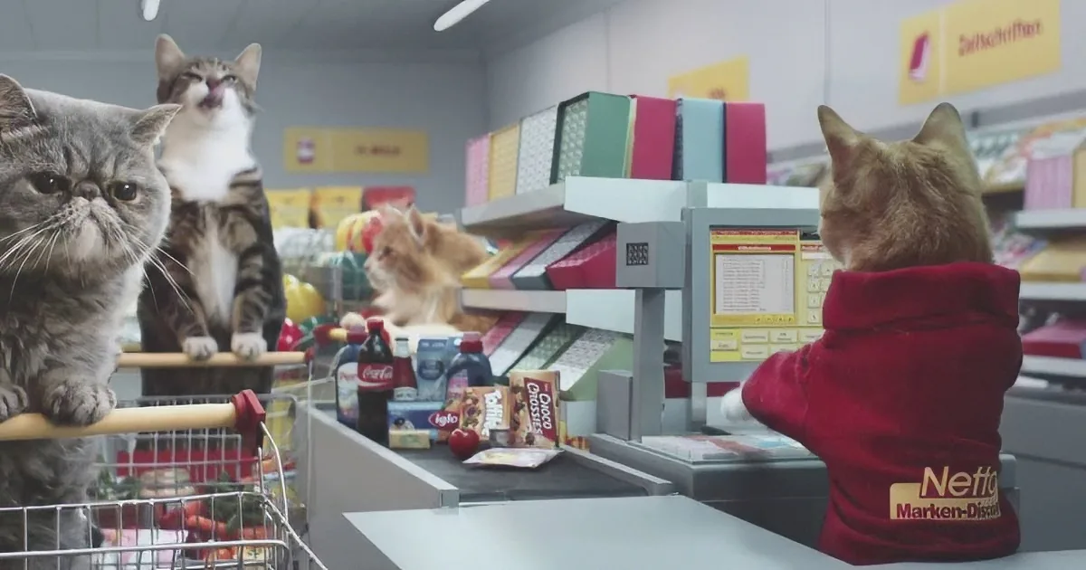 Little-Known Grocery Store Creates the Most Hilarious Cat Commercial the World Has Ever Seen