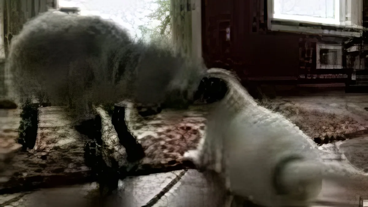 When This Baby Goat Tries to Befriend These Puppies With a Few Head-Butts Things Turn Wild!