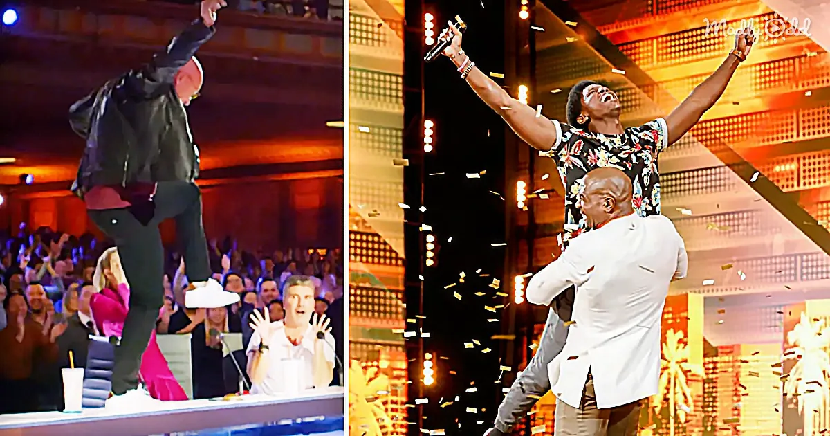 Over-Excited AGT Judge Stomps on Golden Buzzer After Singer's Audition