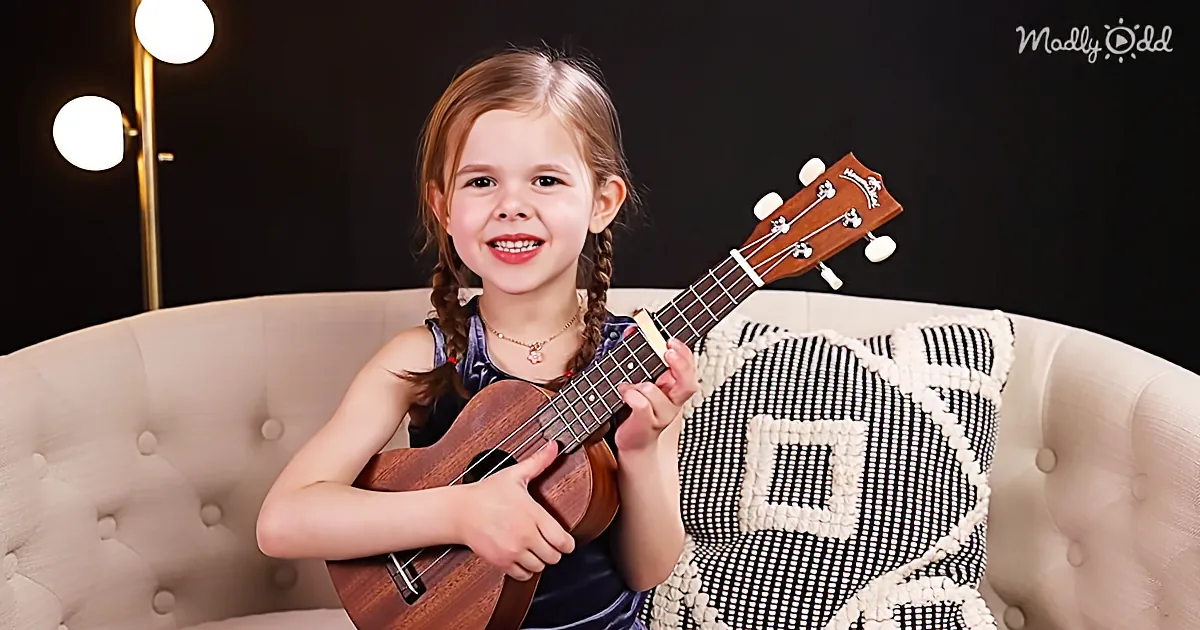 Six-Year-Old Girl Performs Cover of ''Can''t Help Falling in Love''