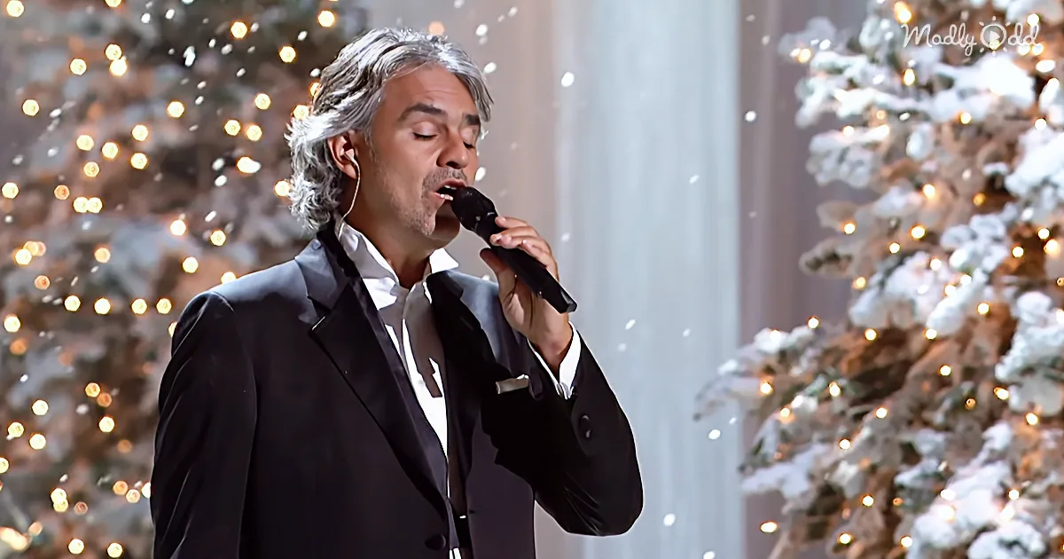 'White Christmas' Song by Andrea Bocelli Was Voted the 2nd Most Popular Song of the 20th Century
