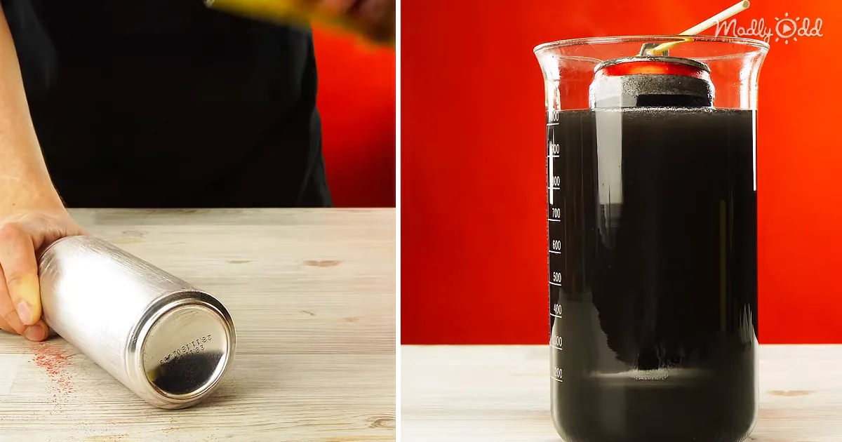 Viral Video Reveals the Bizarre Way You Can Make a Soda Can Fully Transparent
