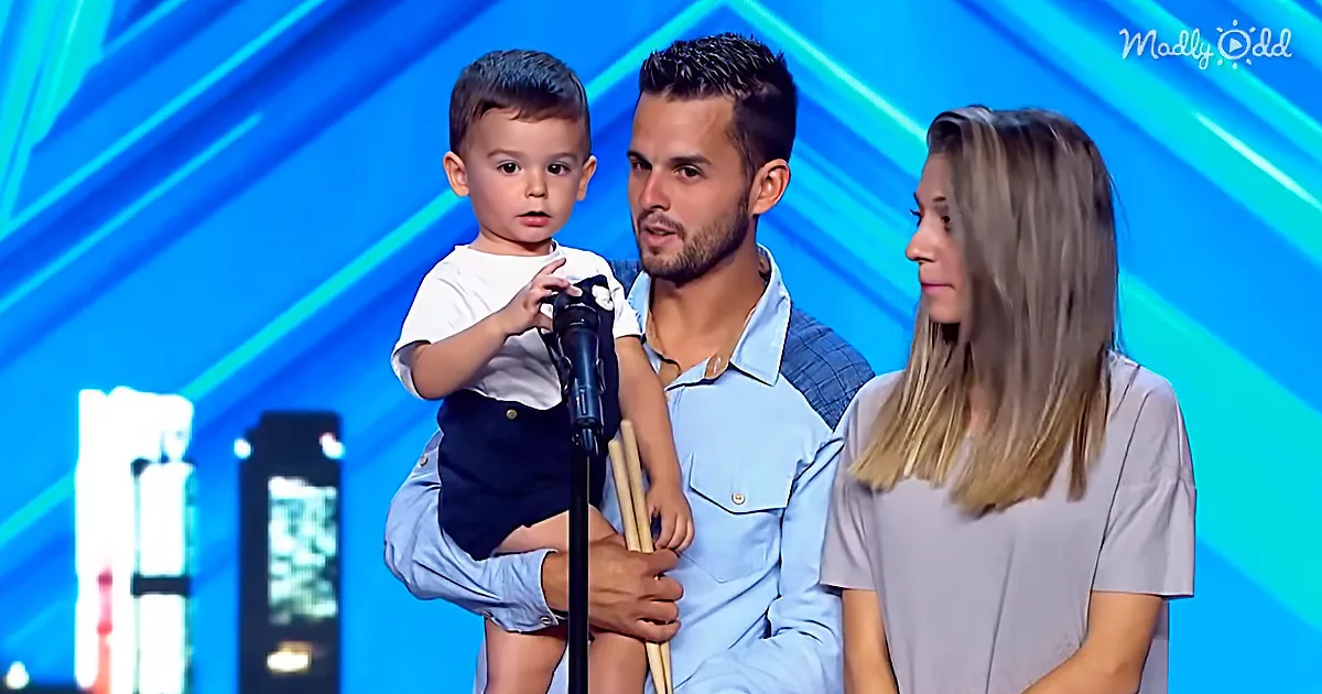Adorably Talented Baby Drummer Wows the Judges With His Ability at Such a Young Age