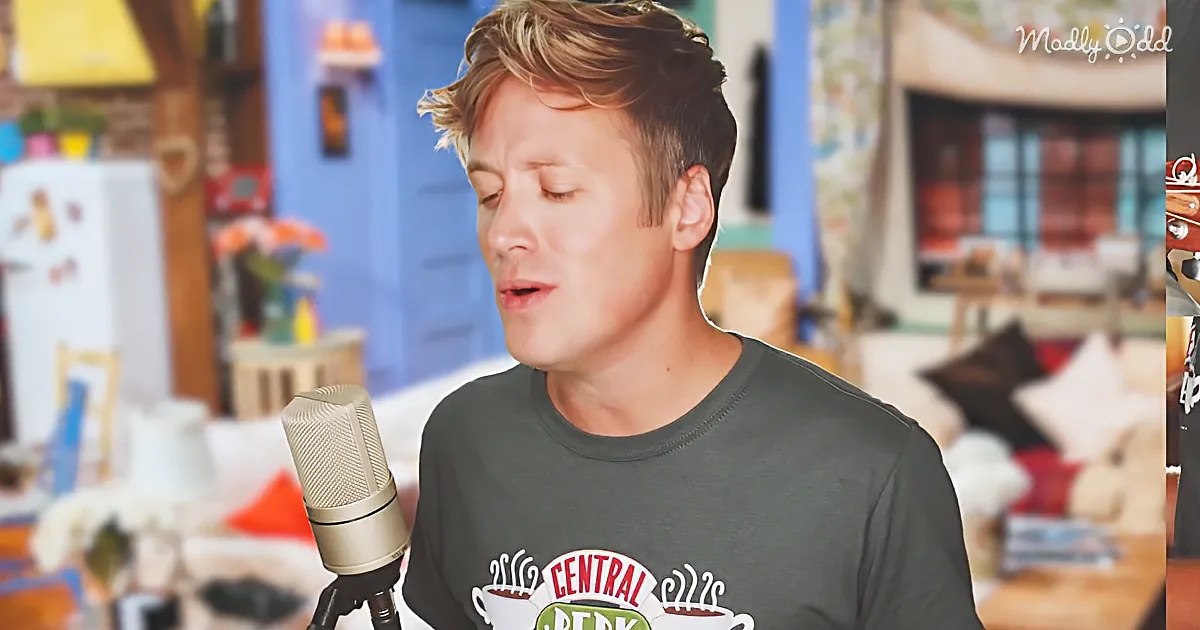 Singing the ''Friends'' Theme in Minor Key Transforms It Into an Intense Ballad