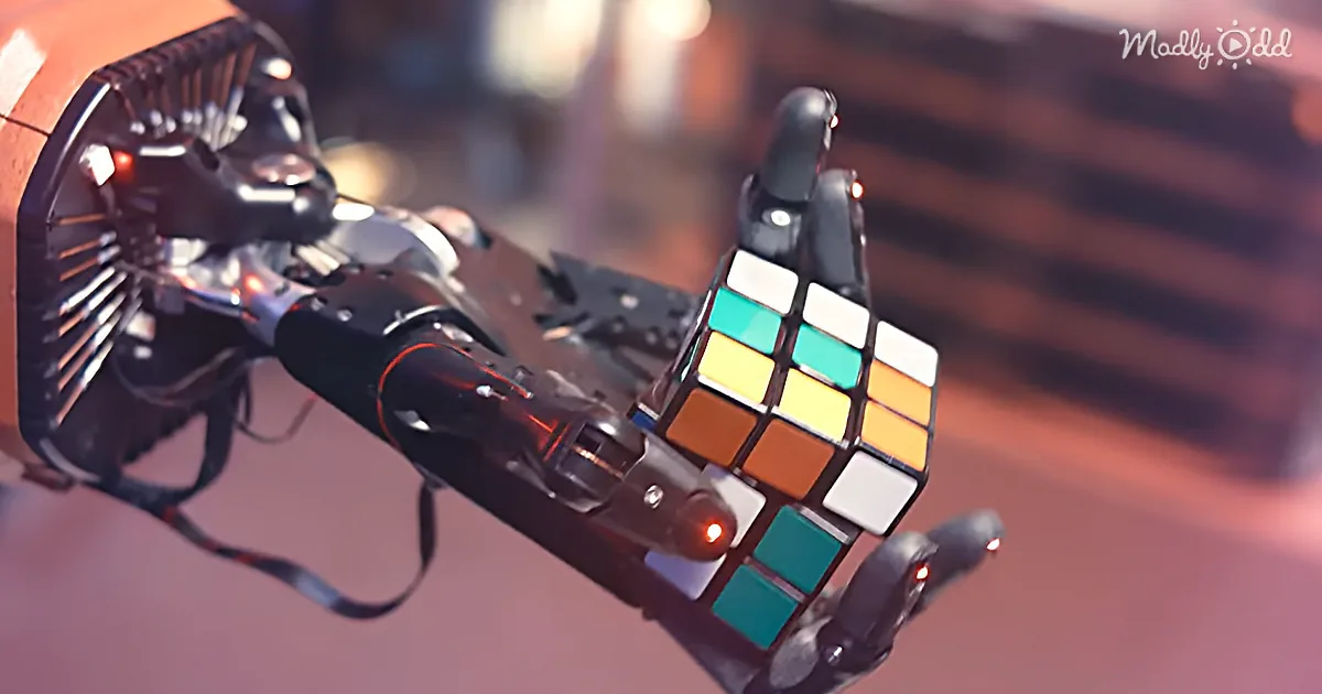 Clever AI Robotic Hand That Can Solve a Rubik''s Cube