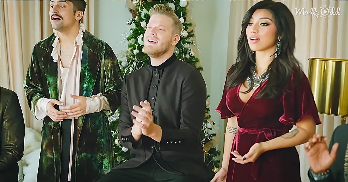 Pentatonix Raises Christmas Cheer With Their Flawless Upbeat Acapella of ''Deck the Halls''