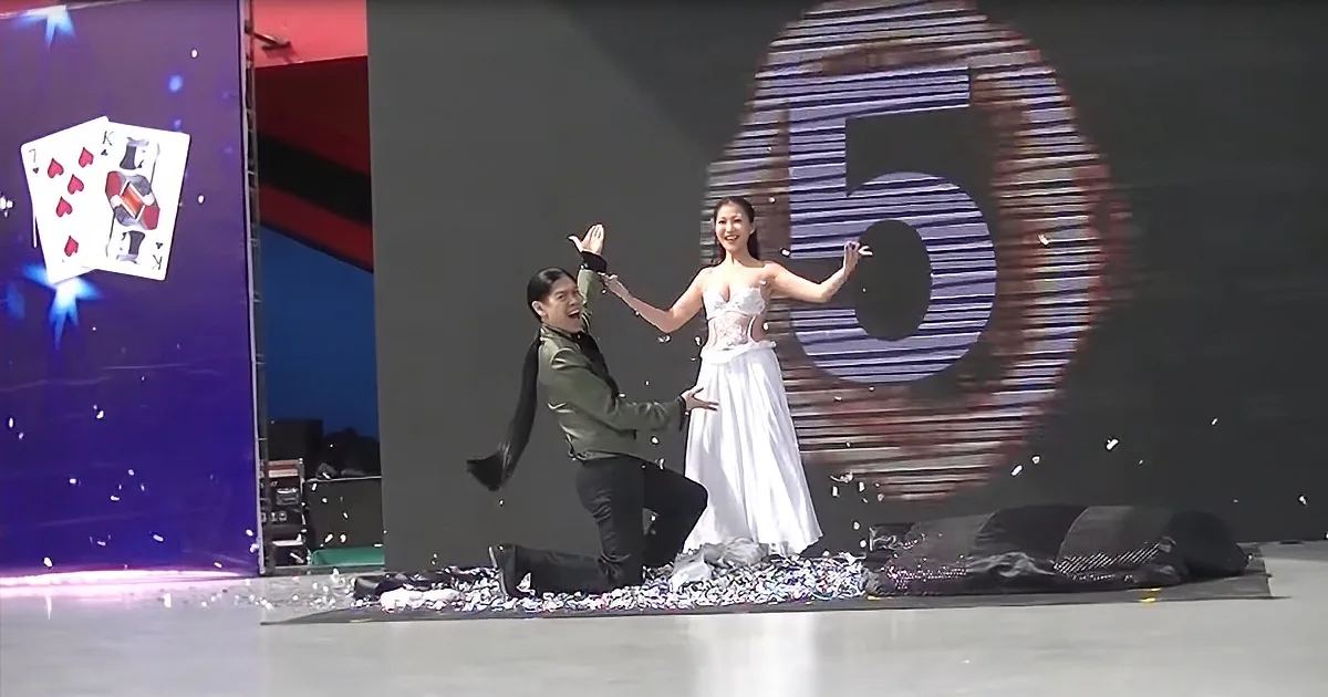Couple Shatters World Record for Most Costume Change Illusions in 1 Minute