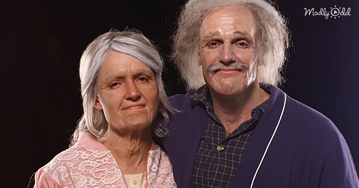 Millennial Couple Sees Older Versions of Themselves in an Amazing Transformation