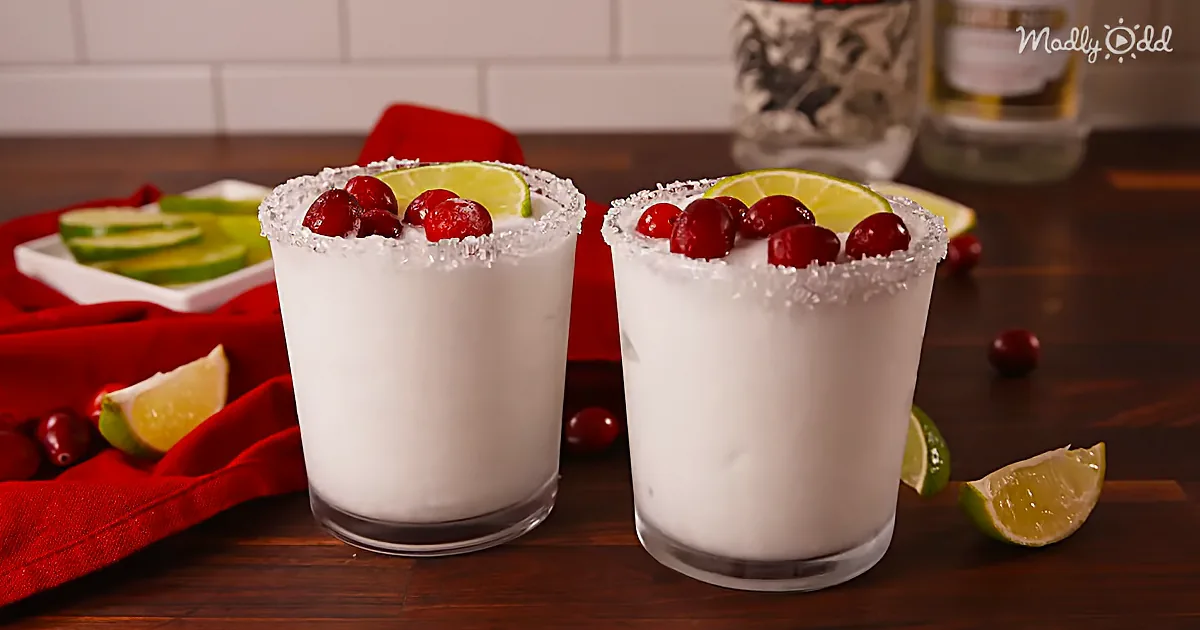 Delicious White Christmas Margarita Recipe