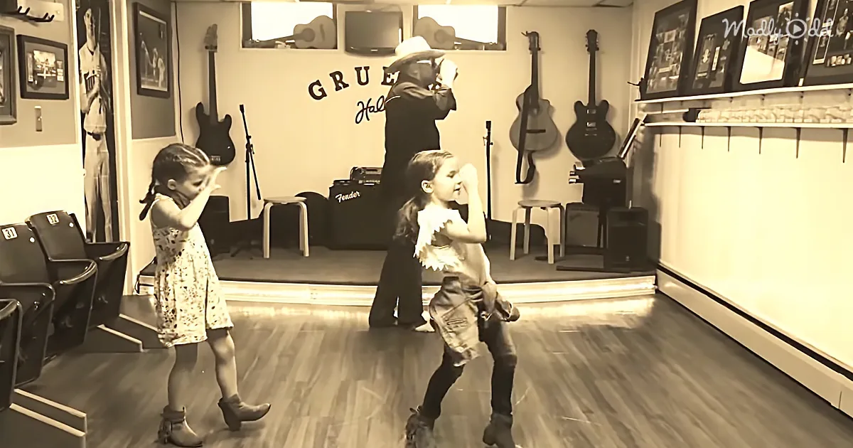 Daddy and Twin Daughters Strut Their Stuff in Newest Internet Dance Challenge