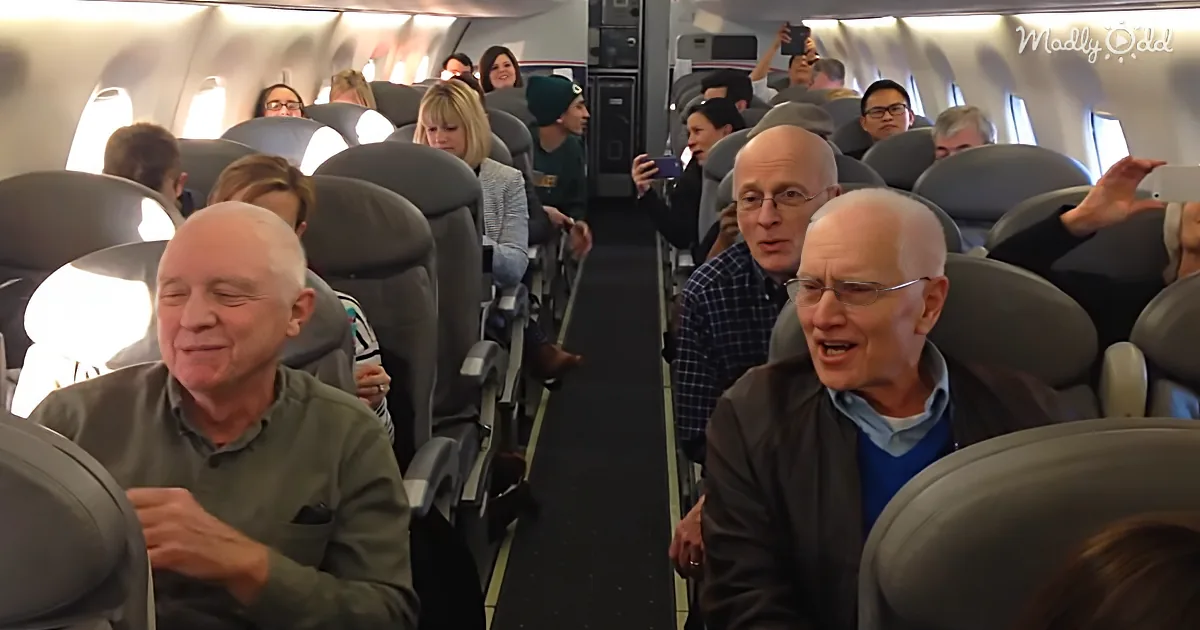 When a Flight Was Delayed for 5 Hours, 4 Seniors Stir Things Up