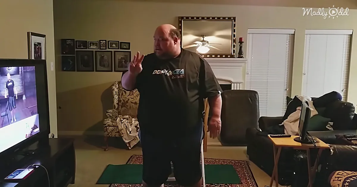 Man Loses Half His Weight Using Yoga in Only a Year