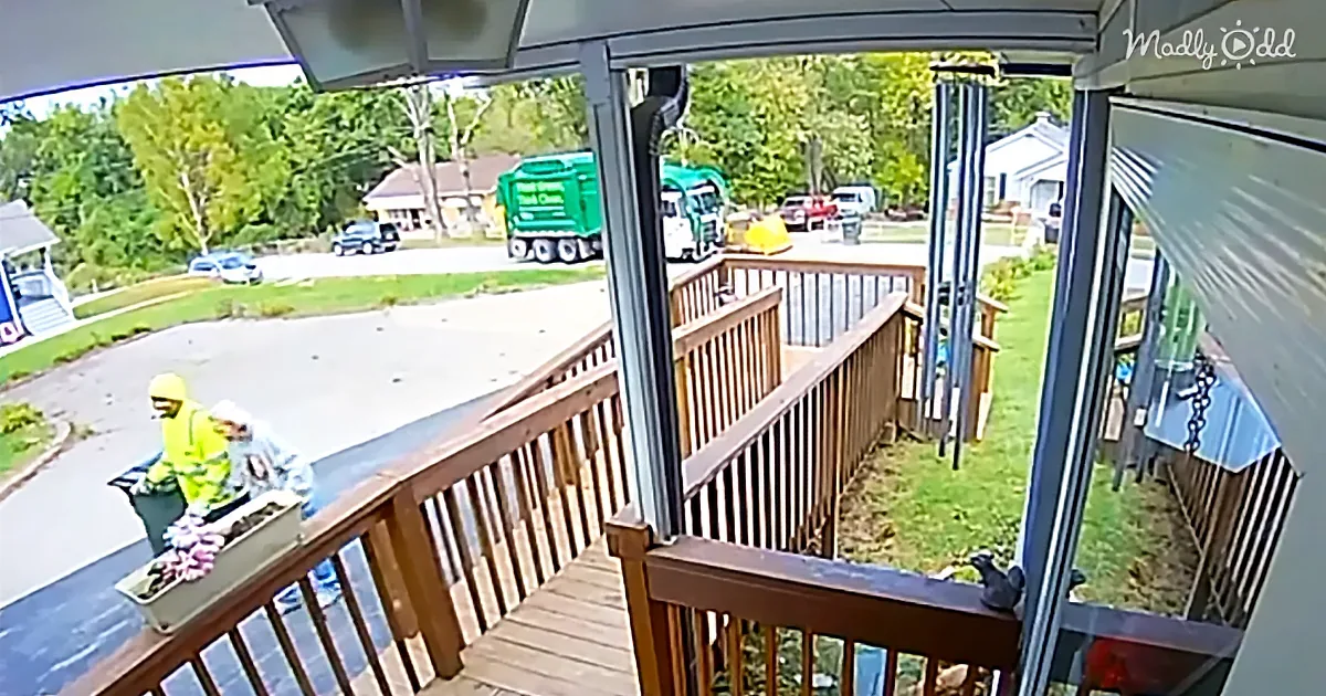 Sanitation Worker Goes Beyond His Job to Help Senior