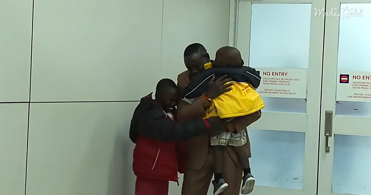 Sudanese Refugee Reunites With the Family He Hasn't Seen for 4 Years