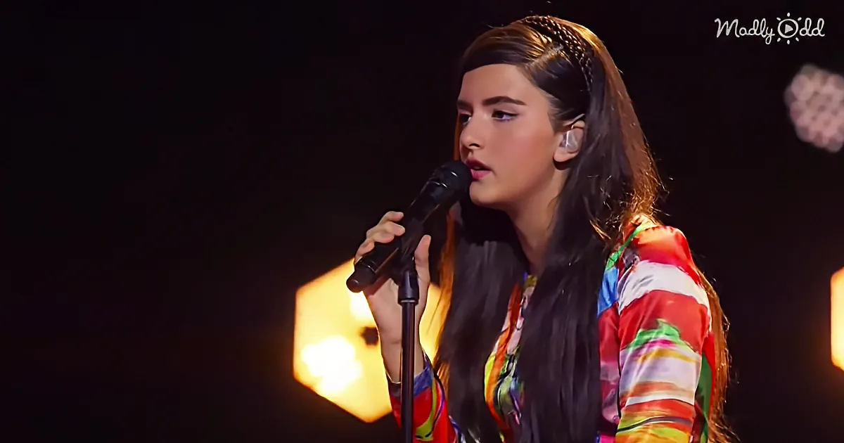 Angelina Jordan Wins Golden Buzzer at America''s Got Talent Show