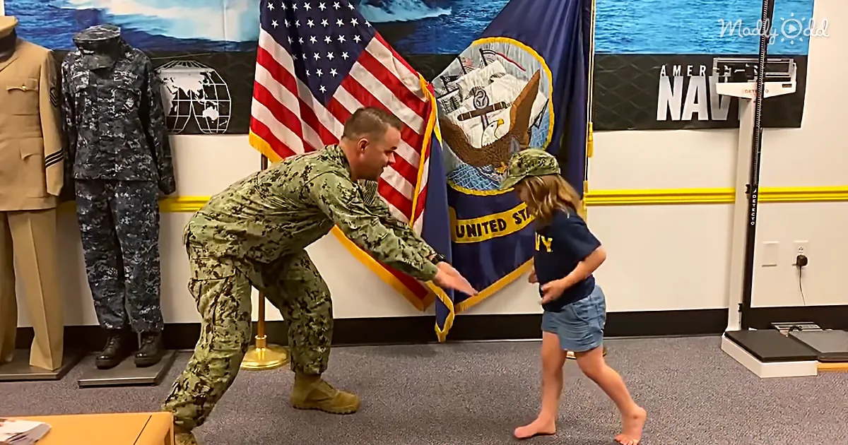 Father and Daughter Duo Jig to 'Git It Up'