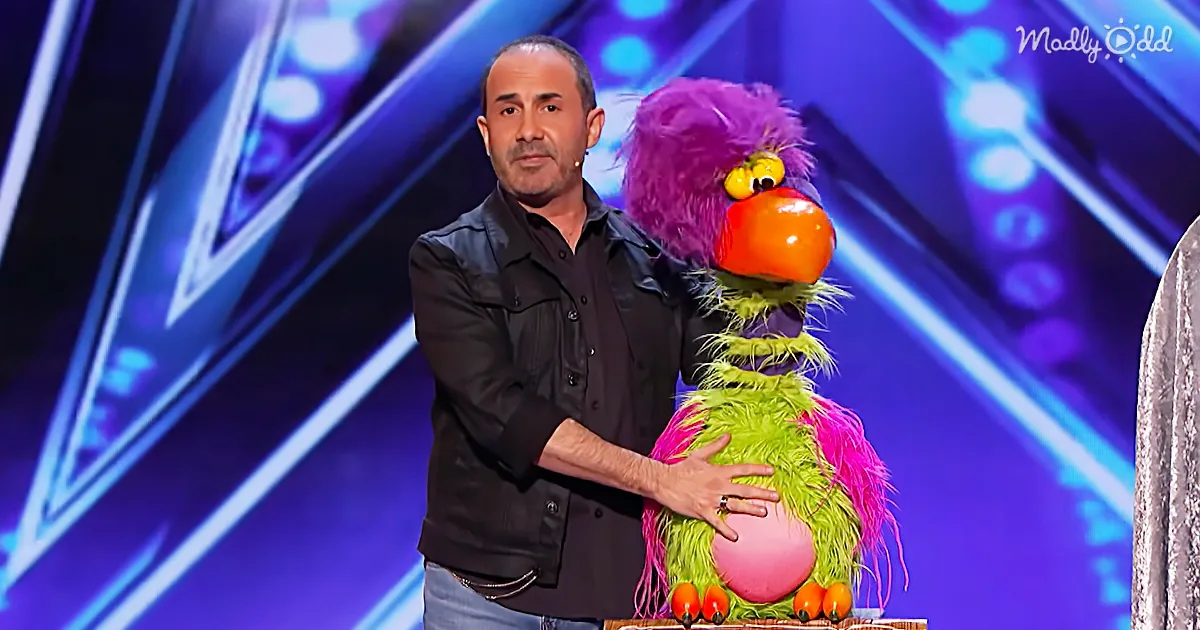 Enormous Puppet Bird Drops Doodie on AGT Stage