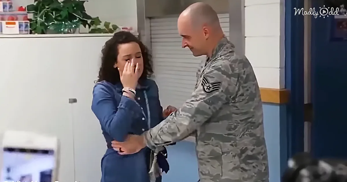 If You Think They're Gushing Over Gifts, Wait Until Army Dad Returns