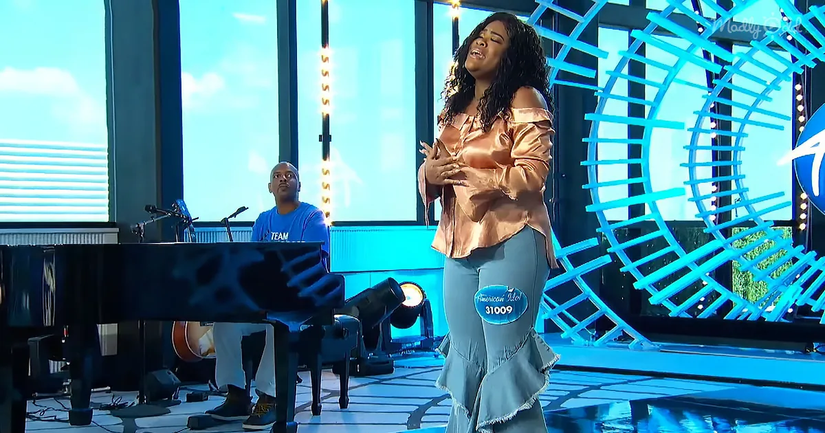 She Sang Like Whitney Houston. but When They Opened the Door? Magic.