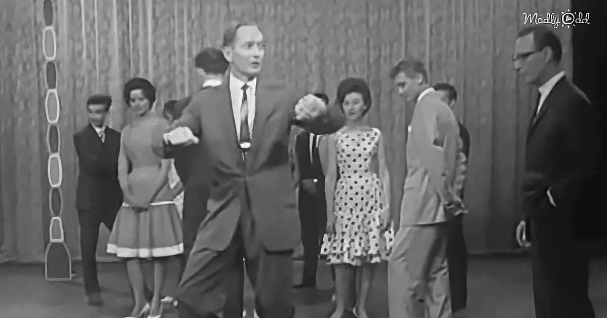Arthur Murray Instructor Teaches Viewers How to Easily Do 'The Twist' in 1961