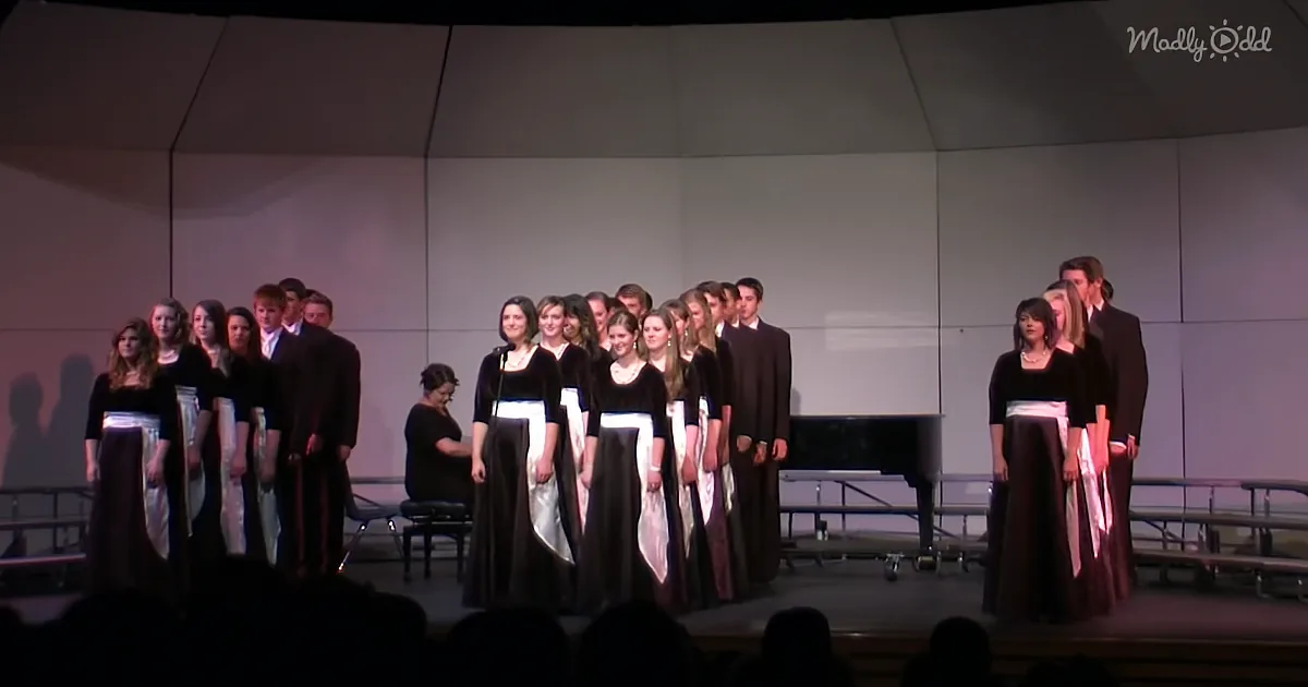 Choir Begins Singing 'Lone Ranger' Theme When They Spin Around With a Hilarious but Unexpected Twist