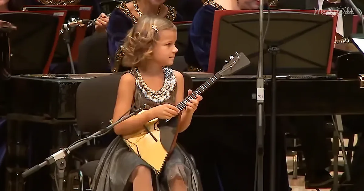 Radiant 7-Year-Old Girl Leads Adult Orchestra in Uplifting Concert
