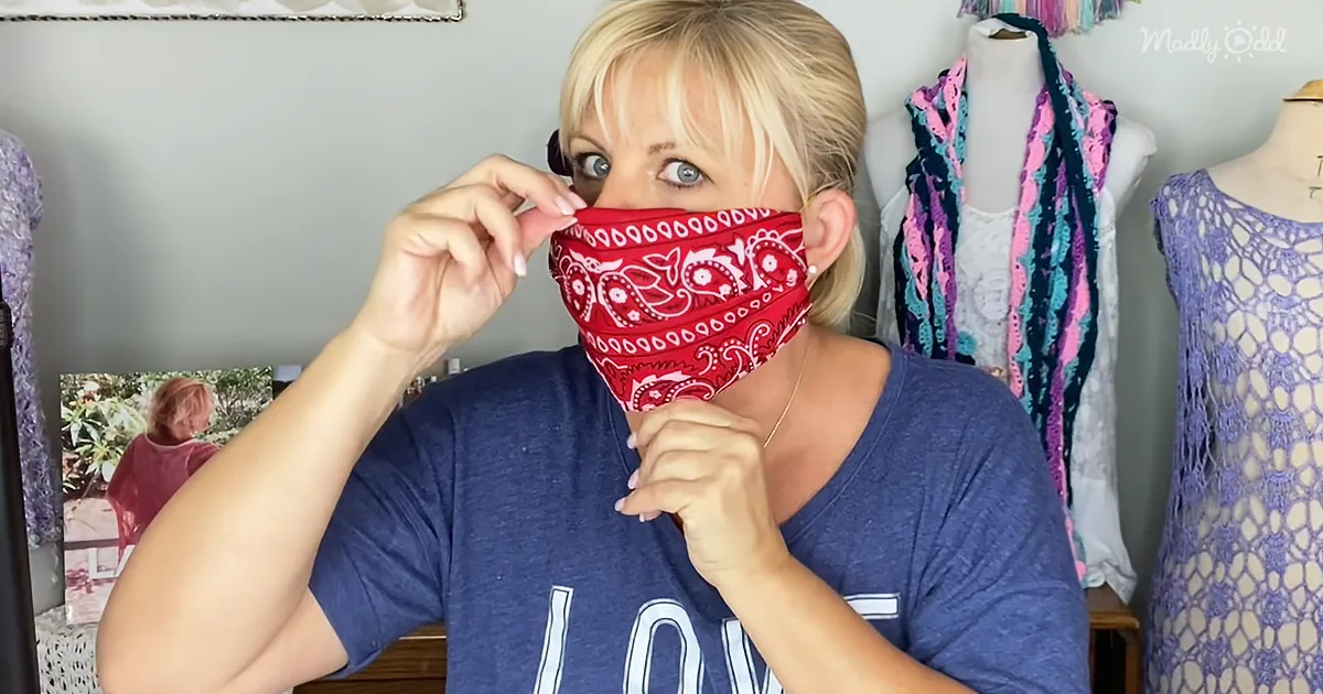 Grandma's No-Sew Diy Face Mask Is Now the Top Trending YouTube Video in the World