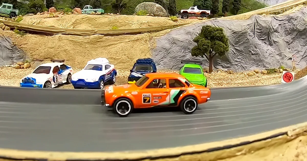 Guys Created Racetrack for Toy Cars and Added Insane Video Production