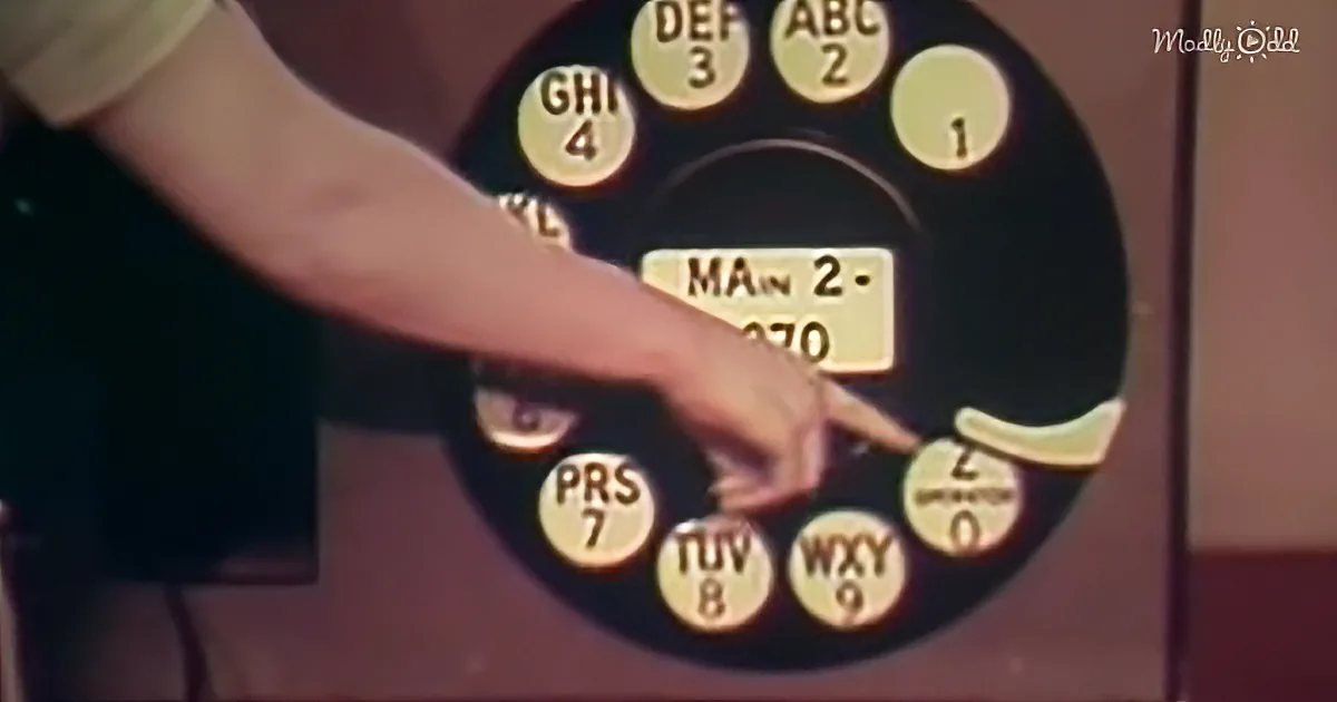 You'll Be in Awe of Progress After This 1954 Rotary Phone Introduction