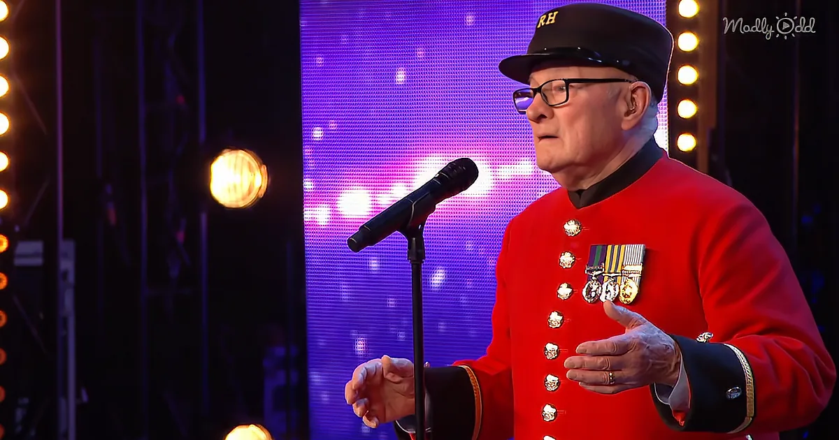 88-Year-Old War Veteran Performs 'Wind Beneath My Wings' for Wife on Britain's Got Talent