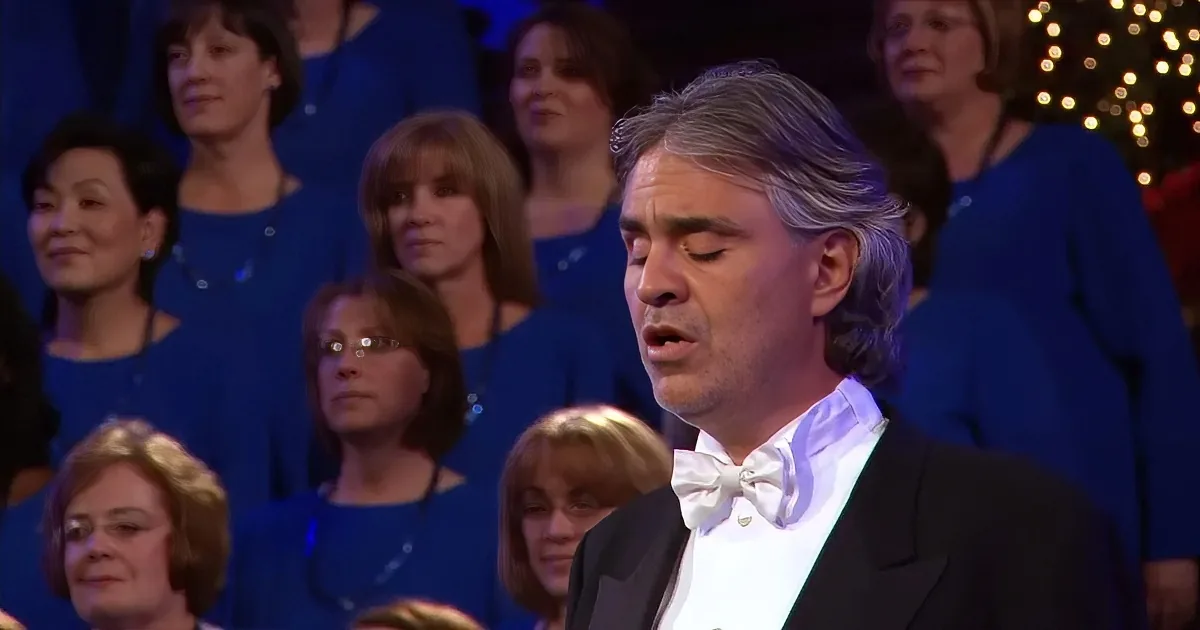 Opera Singer Andrea Bocelli Performs Heavenly Rendition of 'the Lord's Prayer'
