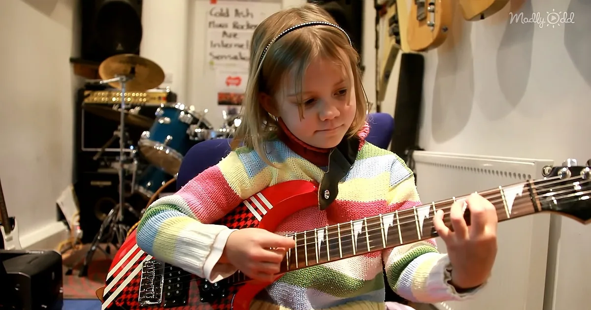 7-Year-Old Girl's Spot-on 'Sweet Child O' Mine' Solo Leaves Guitar Icon Slash Starstruck