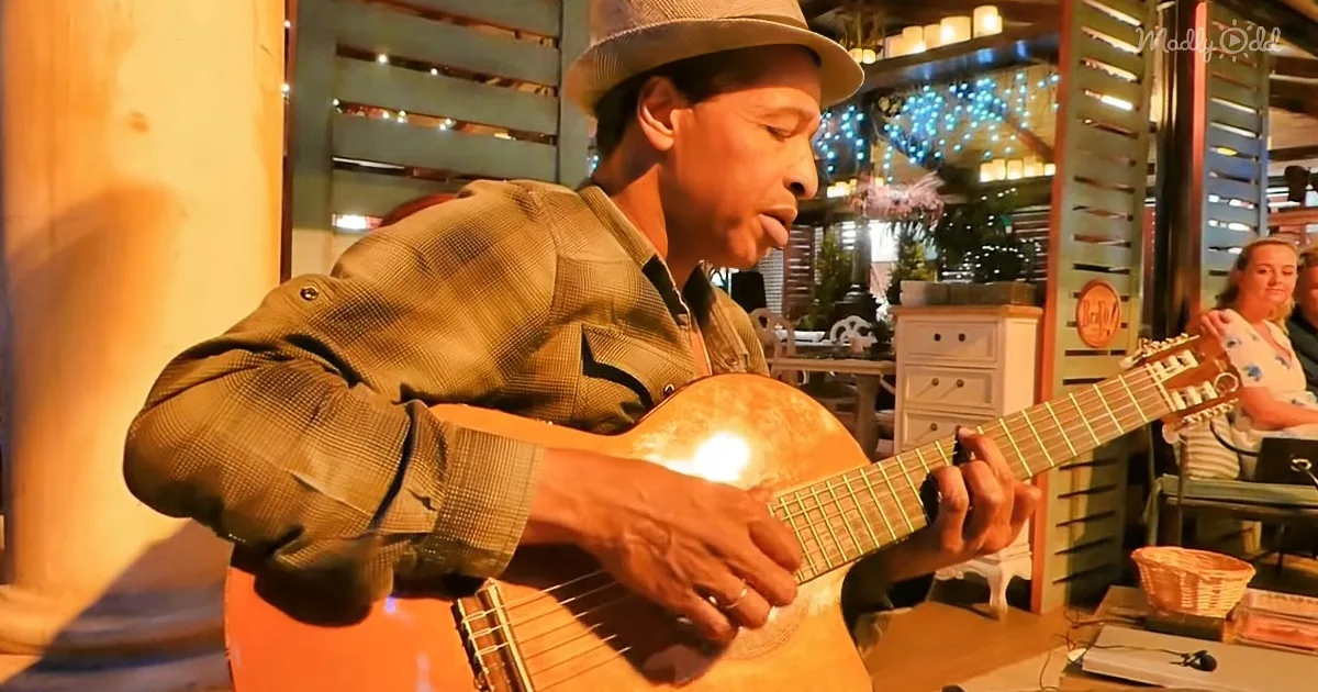 Fingerstyle Guitar Player's Cover of 'Sweet Child O' Mine' Is the Perfect Serenade for a Spanish Night