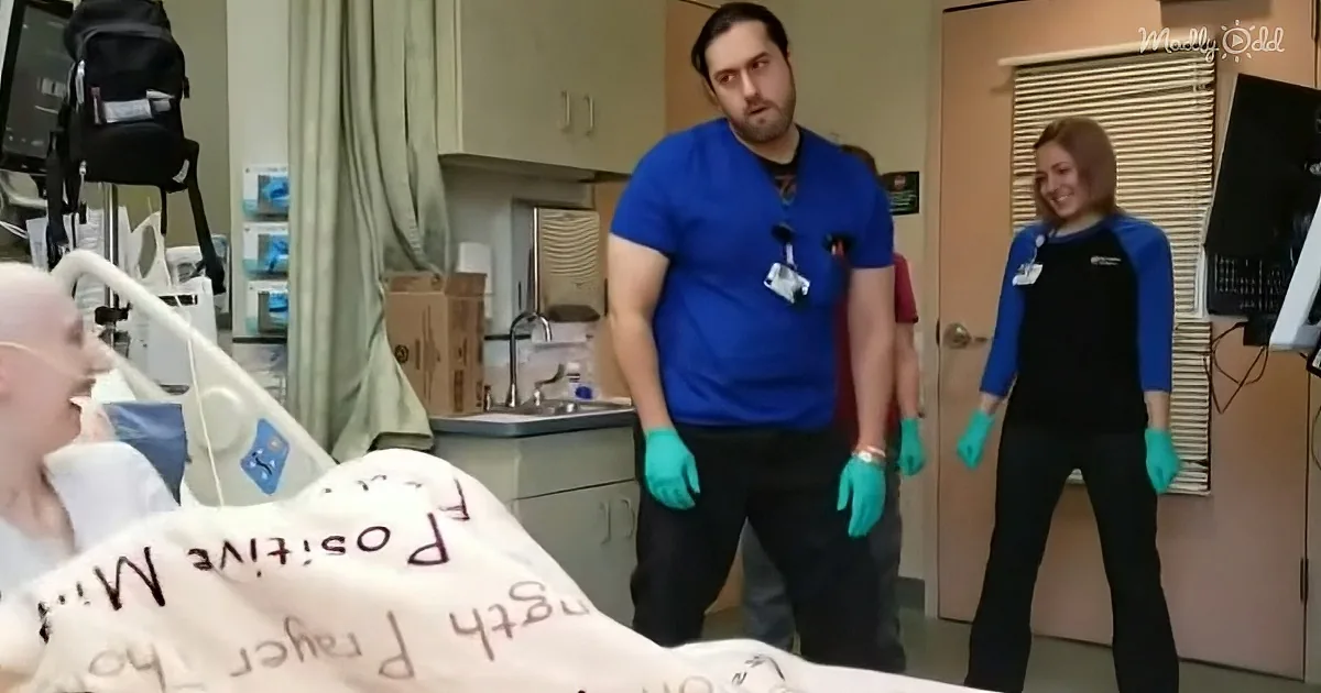 Dancing Nurse's Spontaneous Moves Make Even the Sickest Patients Smile