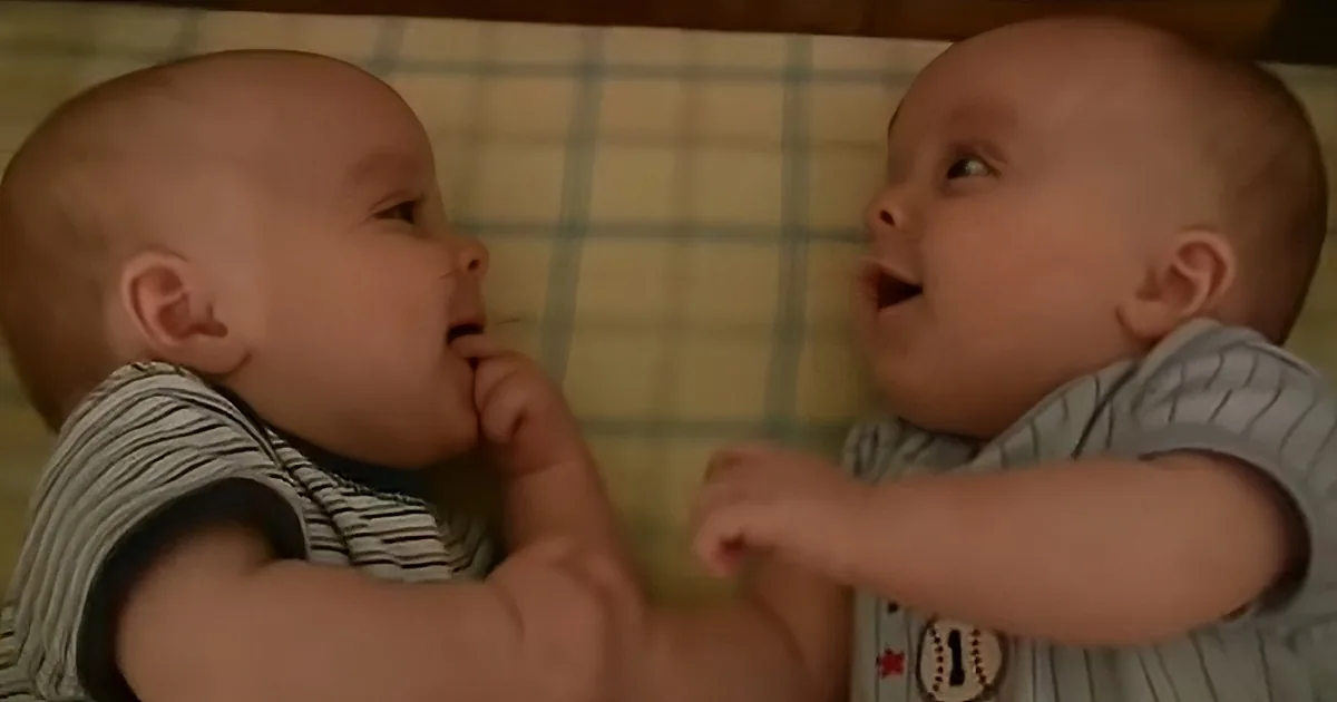 These Adorable Twin Baby Boys Can't Stop Giggling, and We're Tempted to Join Them