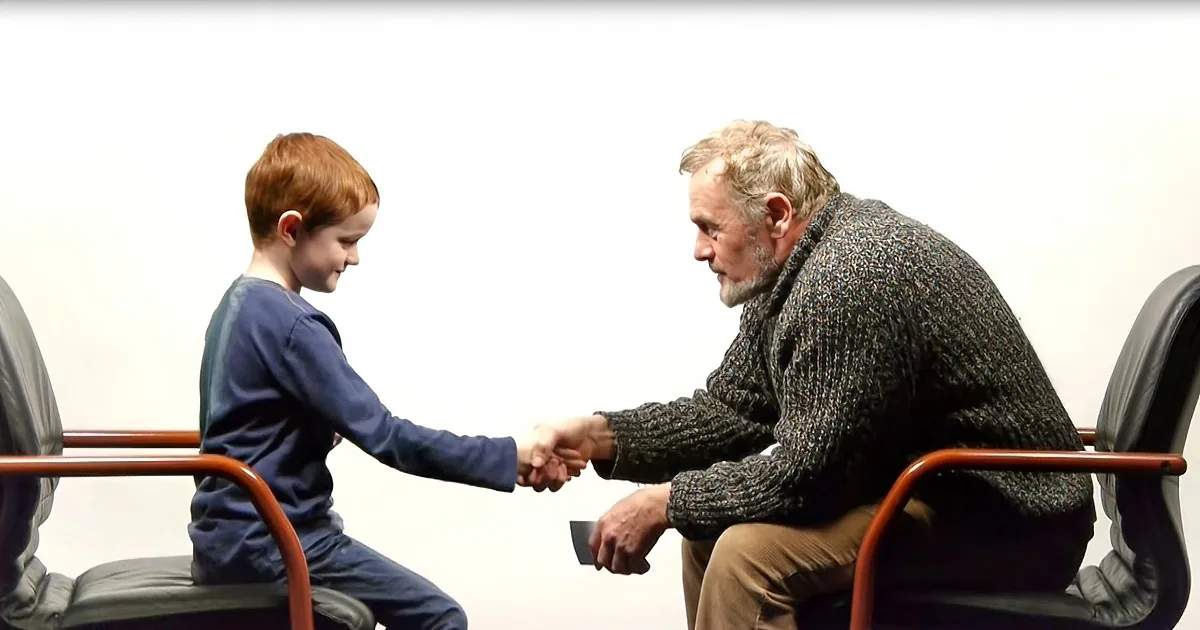 A 64-Year-Old & a 7-Year-Old Discuss Life in This Touching Video